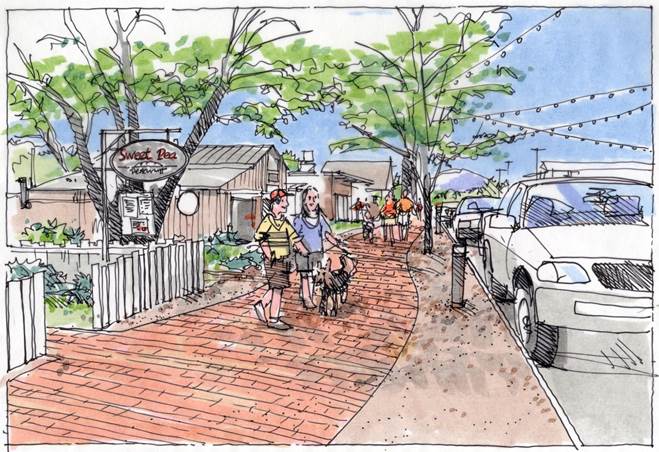 Yampa Street Sketch
